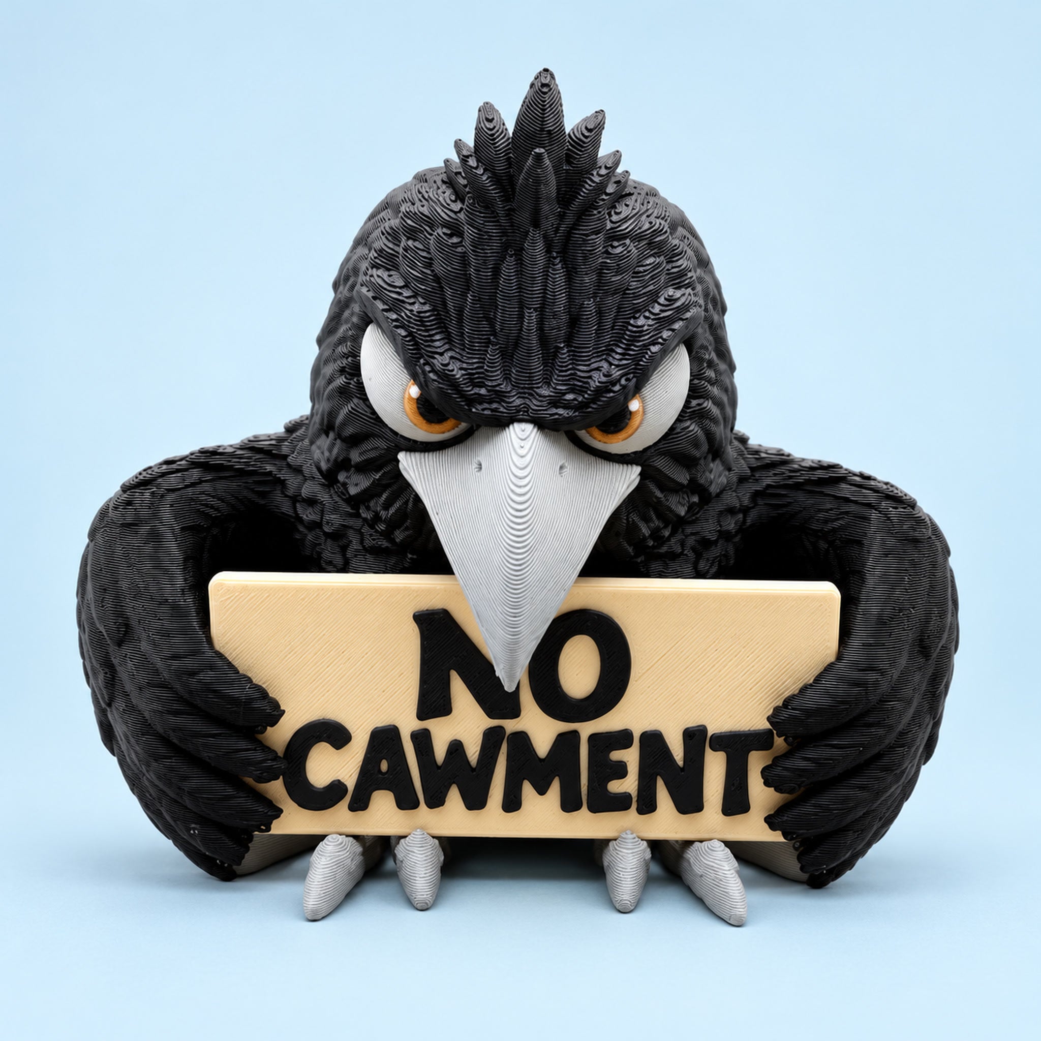 Crow figurine